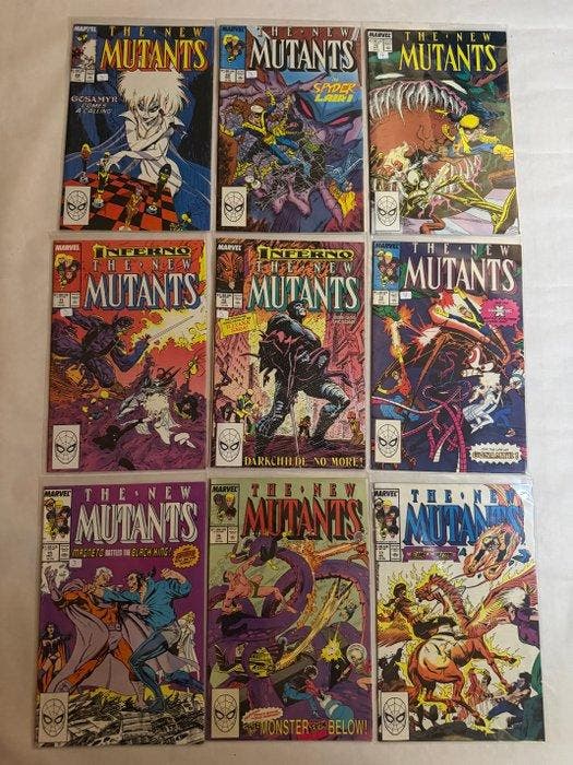 The New Mutants, X-Men, Excalibur - 125 Comic, Livres, BD | Comics