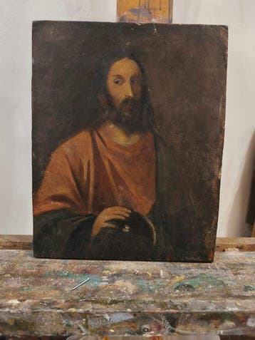 Italiaanse school (XVII) - Salvator Mundi