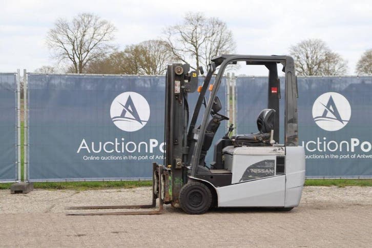 Veiling: Heftruck Nissan 1N1L18Q Elektrisch 1800kg 4.75m 201, Articles professionnels, Machines & Construction | Chariots élévateurs & Transport interne