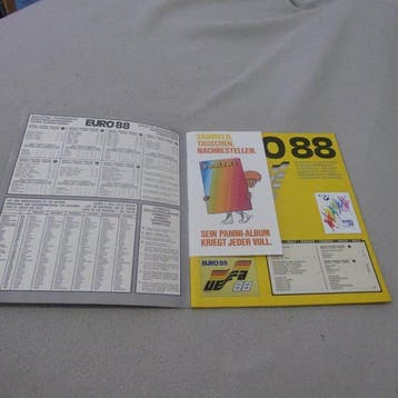 1988 Panini Euro 88 - 1 Compleet album - Excellent (EX)