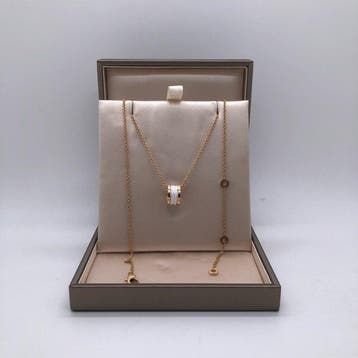 Bvlgari - Collier avec pendentif - 18 carats Or rose