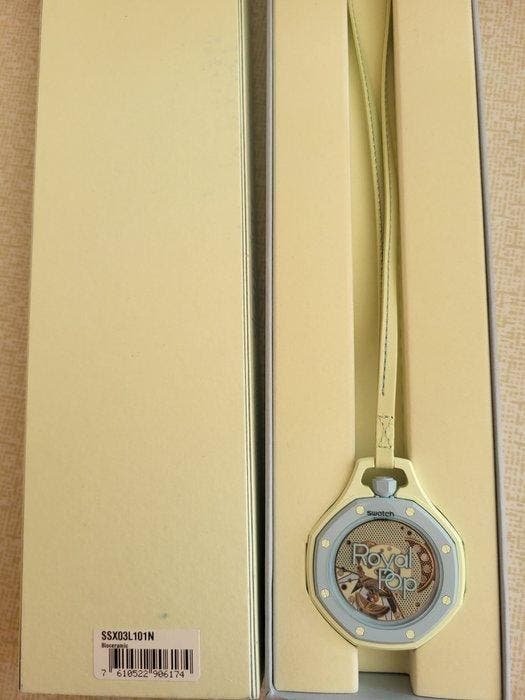 Swatch - Royal Pop - Zonder minimumprijs - SSX03L101N -, Handtassen en Accessoires, Horloges | Heren