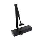 Deurdranger zwart met schaararm dr120 - zachtsluitend - I..., Ophalen of Verzenden, Nieuw, Overige typen