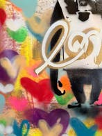 FreeSpeech (XX) - THE BIG LOVE - XL - Banksy Street Art