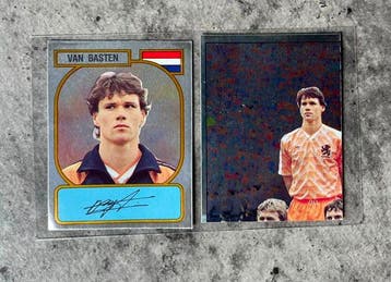 Panini Voetbal 89 - Restrospect EC Debute Marco van Basten -, Verzamelen, Nieuw