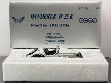 CMC 1:18 - Model raceauto - 1936 Wanderer W 25 K Auto Union