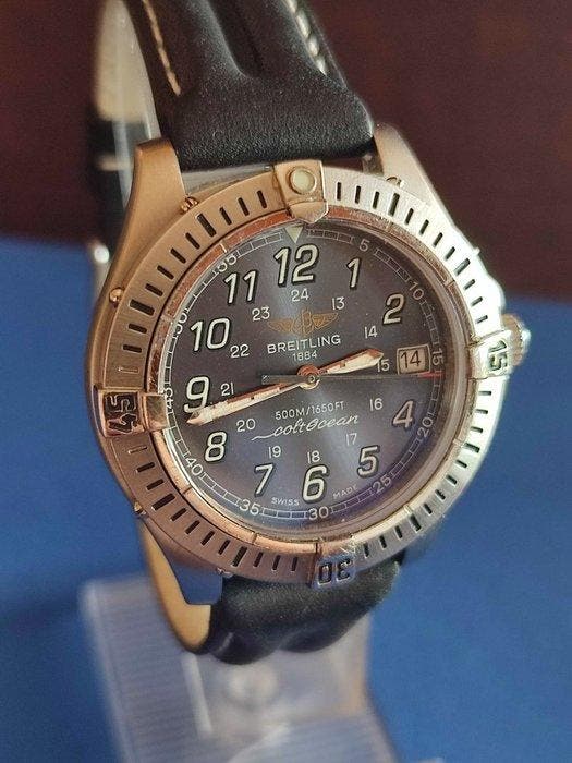 Breitling - ColtOcean Chronometre 500mt - Ref. A64350 -, Handtassen en Accessoires, Horloges | Heren