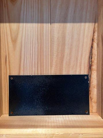 Plaque émaillée - Acier