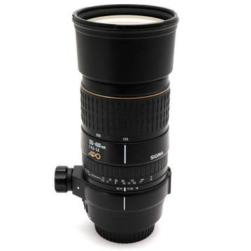 Sigma AF 135-400mm F/4.5-5.6 APO voor Canon EF Telelens
