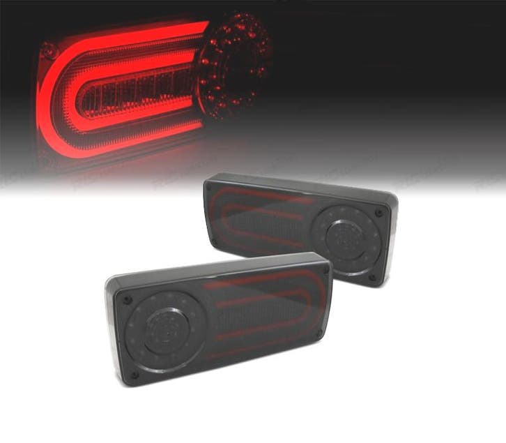Feux Arrière Pour Mercedes Classe G W463 Light Bar Fond Chro, Auto-onderdelen, Verlichting, Verzenden