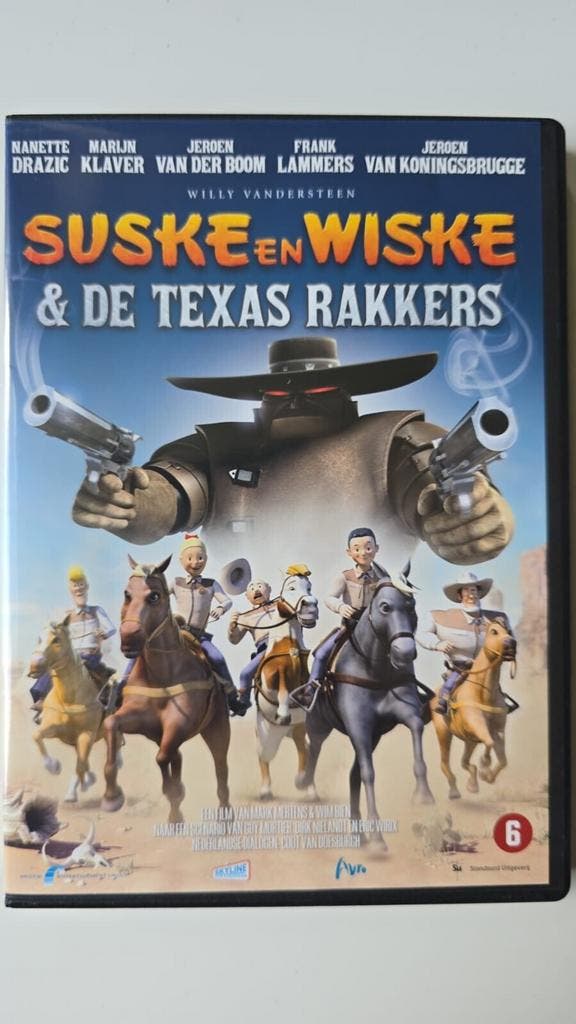 SUSKE EN WISKE & DE TEXAS RAKKERS (DVD), Cd's en Dvd's, Dvd's | Overige Dvd's, Gebruikt