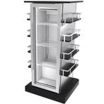 Merchandising Koelkast | Laag Model | 90L | RVS | 0°C/+6°C, Verzenden