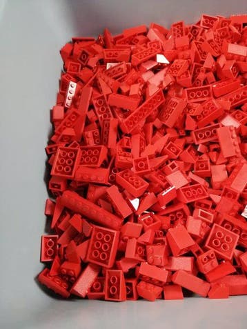 Lego - geen serie - Partij van 1000 rode dakdelen -, Kinderen en Baby's, Nieuw