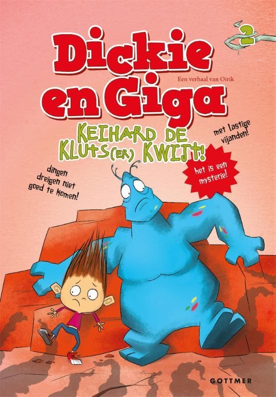 Keihard de kluts(er) kwijt! / Dickie en Giga 9789025767044, Boeken, Kinderboeken | Jeugd | onder 10 jaar, Zo goed als nieuw, Verzenden