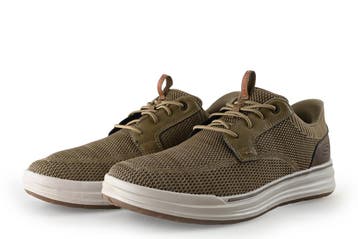 Skechers Instappers in maat 44 Bruin, Kleding | Heren, Schoenen, Bruin, Verzenden, Overige typen, Zo goed als nieuw