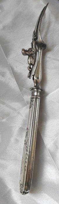 Risler & Carré - Serveergerei (2) - .950 zilver - 1850-1900, Antiek en Kunst