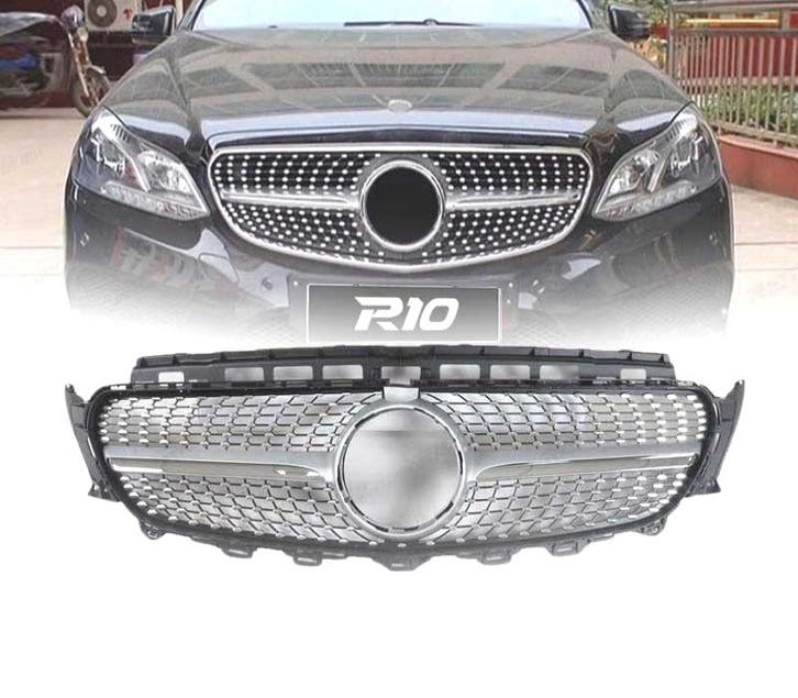 Calandre Pour Mercedes Classe E W213 Amg 17-20 Look Diamond, Auto-onderdelen, Carrosserie, Verzenden
