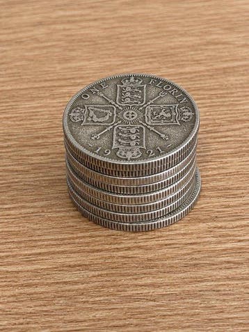 Royaume-Uni. George V-George VI. 32 Shillings-8 Florins
