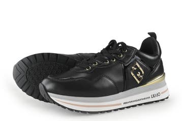 Liu Jo Sneakers in maat 39 Zwart, Verzenden, Liu Jo, Zwart, Zo goed als nieuw