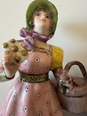 Beeldje - Couple de figurines (2) - Porselein, Antiek en Kunst