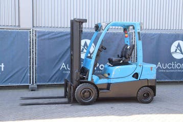 Veiling: Heftruck Yale GDF25LX Diesel 2120kg 4.7m, Zakelijke goederen, Ophalen