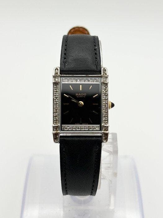 Rado - Diamond Bezel Quartz - Zonder minimumprijs -, Handtassen en Accessoires, Horloges | Heren