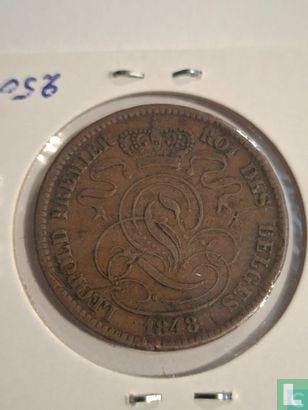 België 10 centime 1848, Verzenden, Losse munt