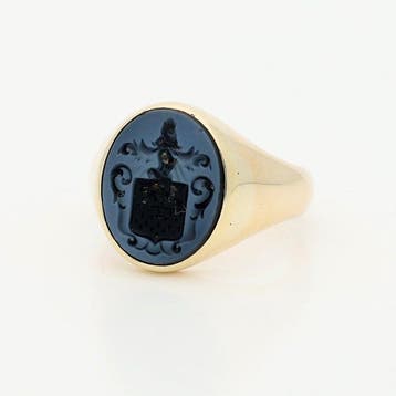 Bague - 14 carats Or jaune - Lagensteen, Nieuw