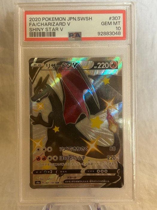 Pokémon Graded card - Charizard V 307 - PSA 10, Hobby & Loisirs créatifs, Jeux de cartes à collectionner | Pokémon