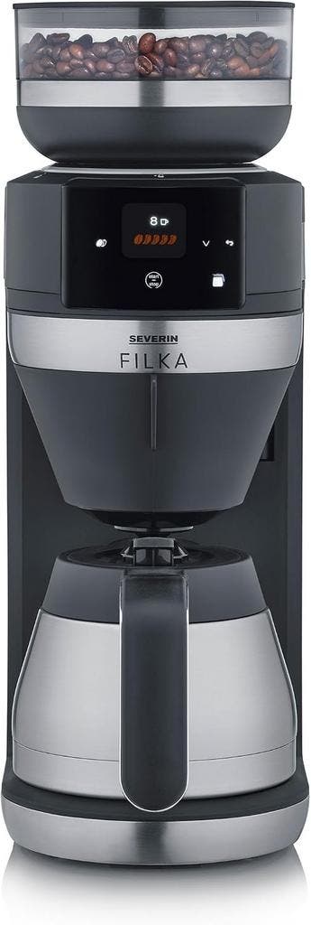 Severin FILKA 5-in-1 koffiemachine | Retour deal | Weg is..., Gebruikt, Verzenden, 10 kopjes of meer, Koffiemachine