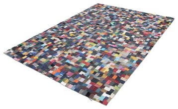 Tapis moderne en cuir avec étiquette - Tapis - 240 cm - 170, Nieuw
