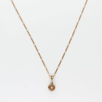 Collier - 18 carats Or jaune, Platine Diamant (Naturelle), Bijoux, Sacs & Beauté, Colliers