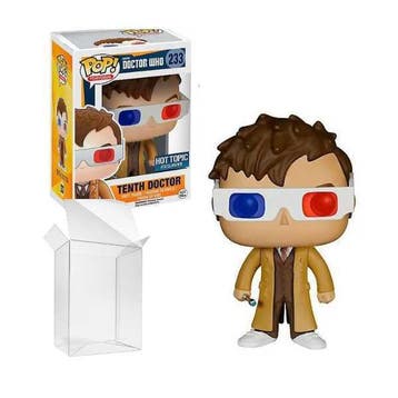 Funko Pop  Doctor Who  Tenth Doctor 233 3D Glasses Hot Topic, Verzenden, Nieuw