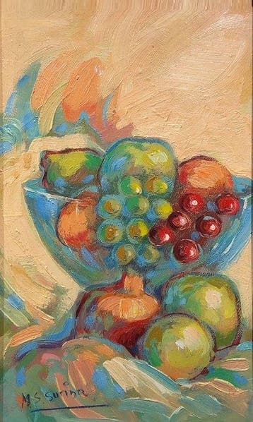 Spanish School (XX) - Fruit Bowl