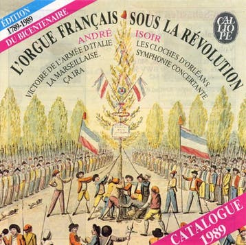 André Isoir - LOrgue Français Sous La Révolution, Verzenden