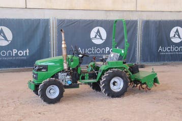Veiling: Minitractor Diesel 14.7kW 2024 met grondfrees, Ophalen, Nieuw