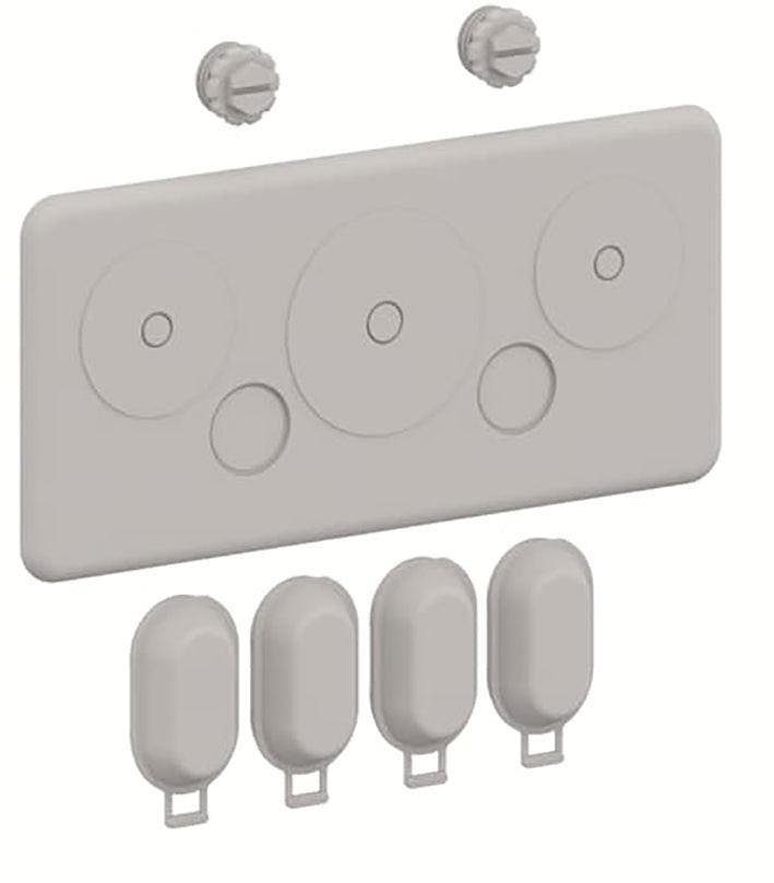 ABB Components Comfortline Installation Set For A-Cabinet, Doe-het-zelf en Bouw, Elektriciteit en Kabels, Verzenden