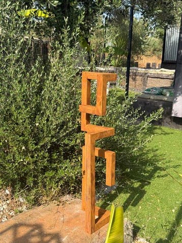 Ana Lucia B.M - Sculpture Corten - XL