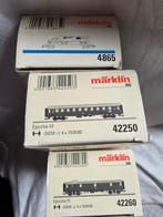 Märklin H0 - 42250, 42260, 4865 - Wagon de marchandises pour
