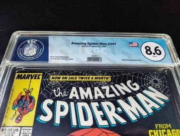The Amazing Spider-Man #307 - EGC 8.6 - The Thief Who Stole