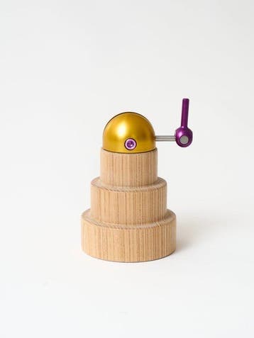 13 Desserts - Salière et poivrière - Manivelle design - Bois