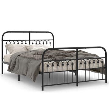 Metaal Bed 140x190 | Tweede kansje | OP = OP (bedframe), Huis en Inrichting, Gebruikt, Verzenden, Tweepersoons, Metaal
