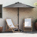 vidaXL Tuinparasol Antraciet 294 x 150 x 224 cm Polyester en, Verzenden, Nieuw