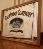 East India Company - Spiegel - Glas, Hout - Quadro