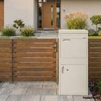 PakketPanda Combo - XXXL Pakketbrievenbus met Briefvak -, Verzenden, Nieuw, Staal, Staande brievenbus