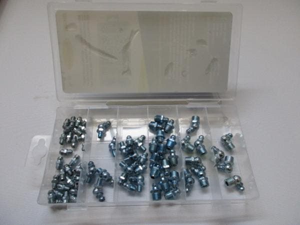 Veiling - Smeernippel set 70-delig, Bricolage & Construction, Quincaillerie & Fixations