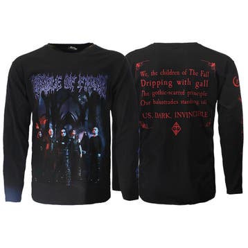 Cradle Of Filth Existence Is Futile Longsleeve T-Shirt - Off, Nieuw