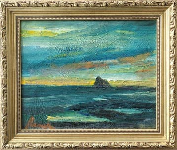 Constant Permeke (1886-1952) - After - Zeilschip bij, Antiek en Kunst