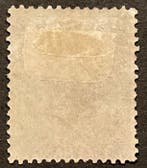 België 1865/1866 - Leopold I in profiel - 1 franc Lila met, Gestempeld