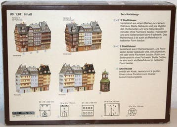 Faller, Kibri, Vau-pe, Vollmer - Gebäude Ladegut, Nieuw